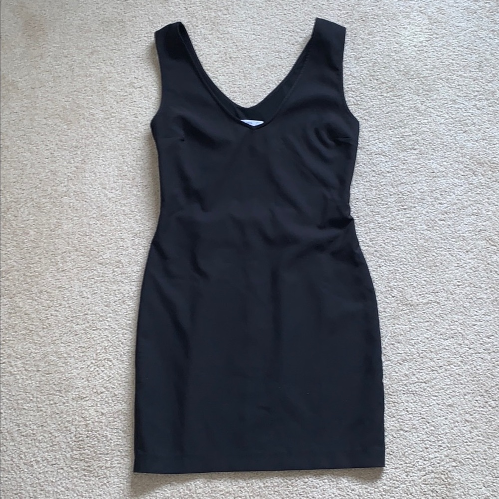 MANGO // Black Cocktail Dress